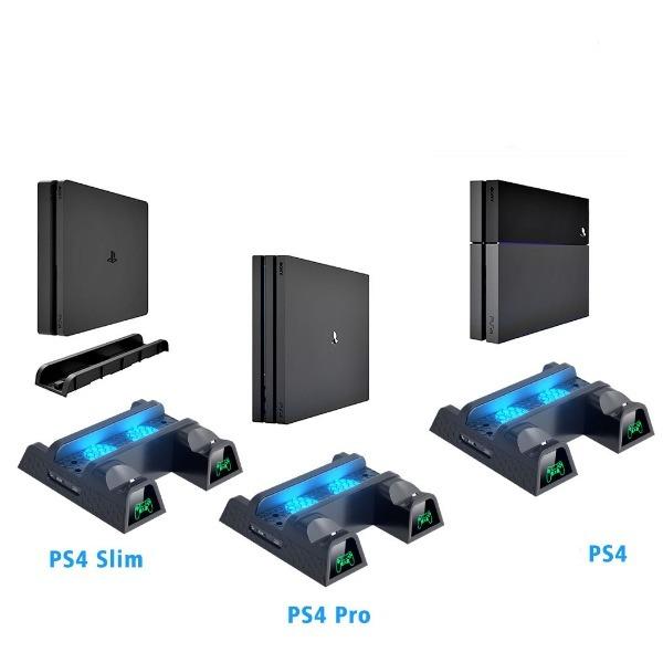Chargeur Manette PS4 - Support pour Chargeur Dualshock 4 pour PS4, PS4 Slim