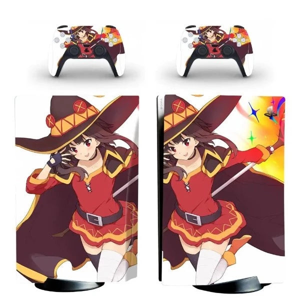 stickers ps5 anime magicienne