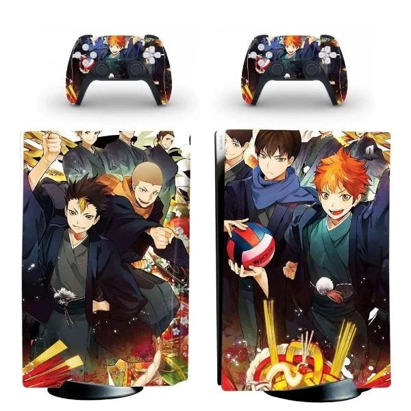 stickers ps5 anime ami volley ball