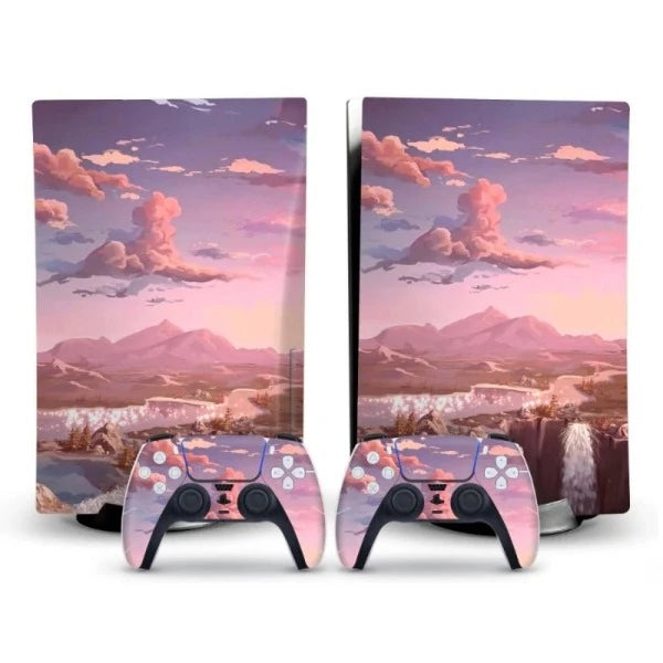 stickers ps5 anime paysage