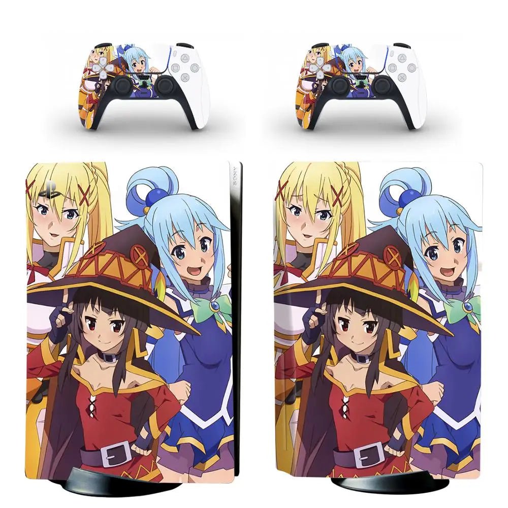 stickers ps5 anime witch friendly