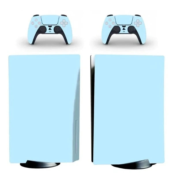 stickers ps5 bleu pastel