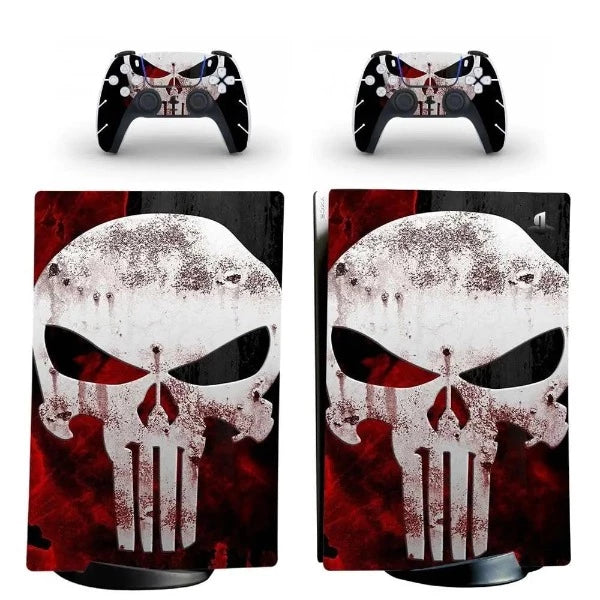 stickers ps5 blood skull
