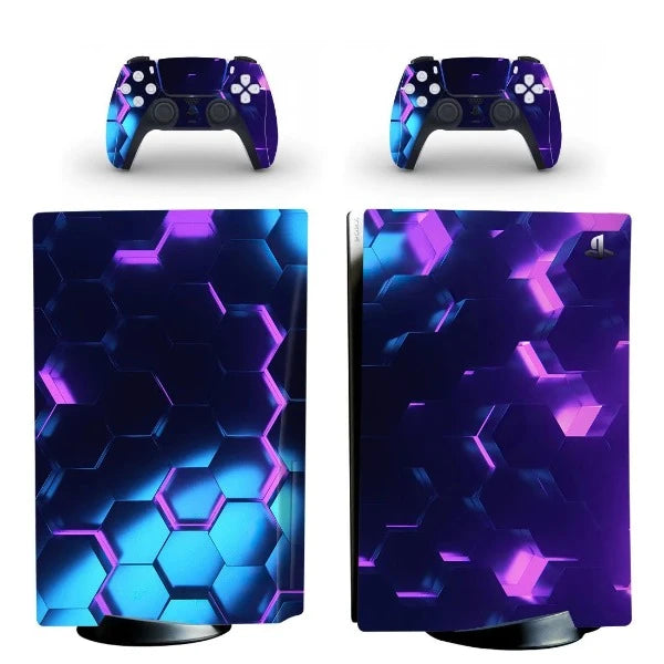 stickers ps5 camouflage alien