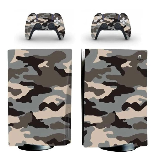 Stickers Ps5 Camouflage Militaire | Gaming Univers