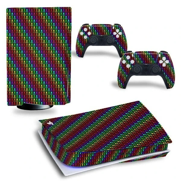 stickers ps5 psychédélique