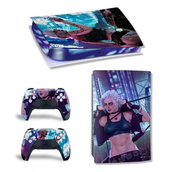 stickers ps5 cyber hot girl