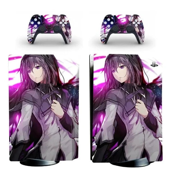 stickers ps5 dark girl anime