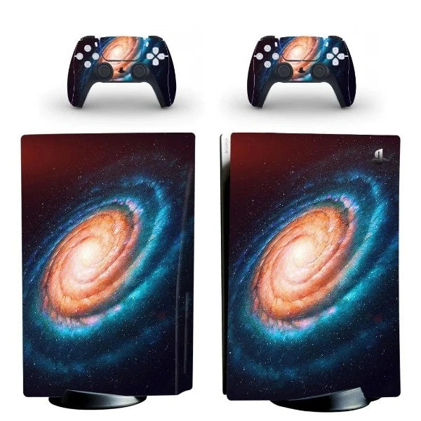 stickers ps5 galaxie univers