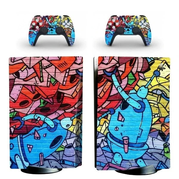 stickers ps5 graffiti robot