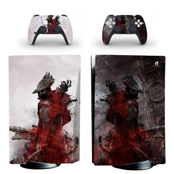 stickers ps5 guerrier steampunk