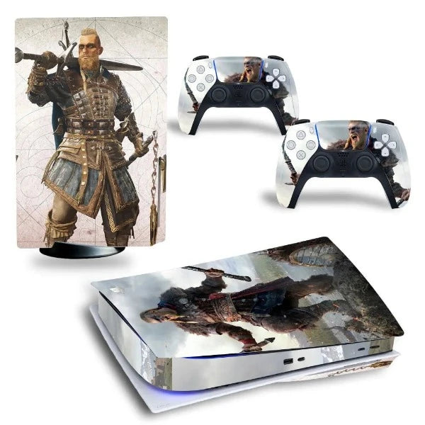 stickers ps5 guerrier viking