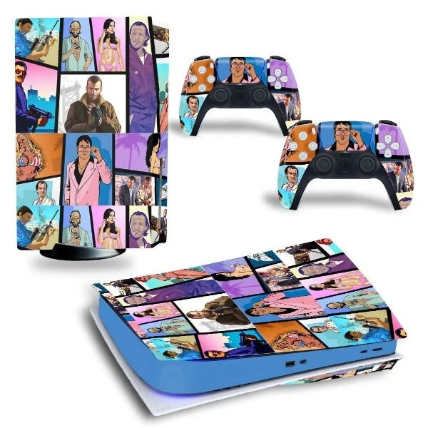 stickers ps5 jeu de gang