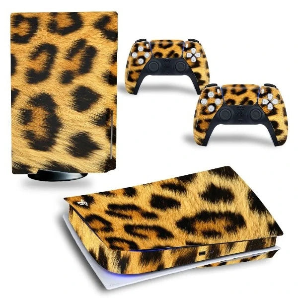 stickers ps5 leopard