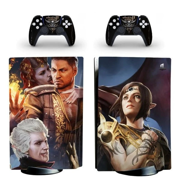 stickers ps5 mage contre vampire