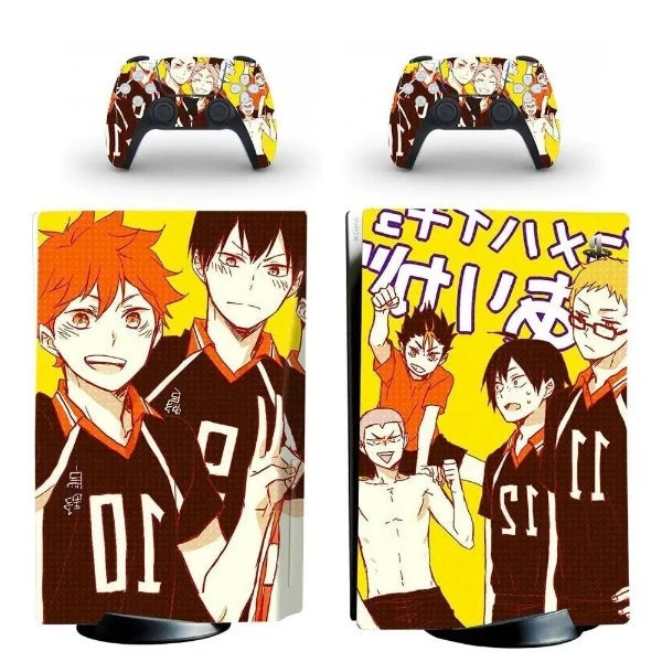 stickers ps5 manga ami volley-ball