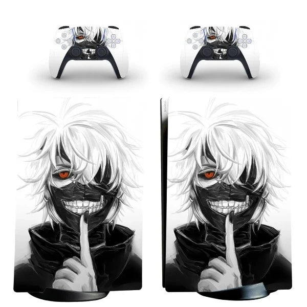 stickers ps5 manga goule