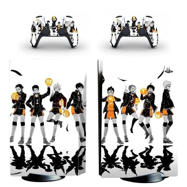 stickers ps5 manga volley-ball