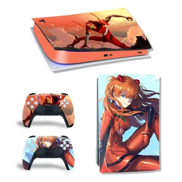 stickers ps5 mecha et pilote