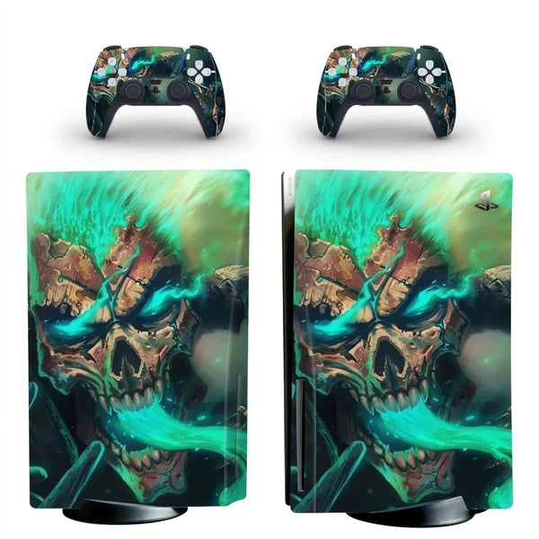 Autocollant Ps5 Mort Vivant Nécromancien