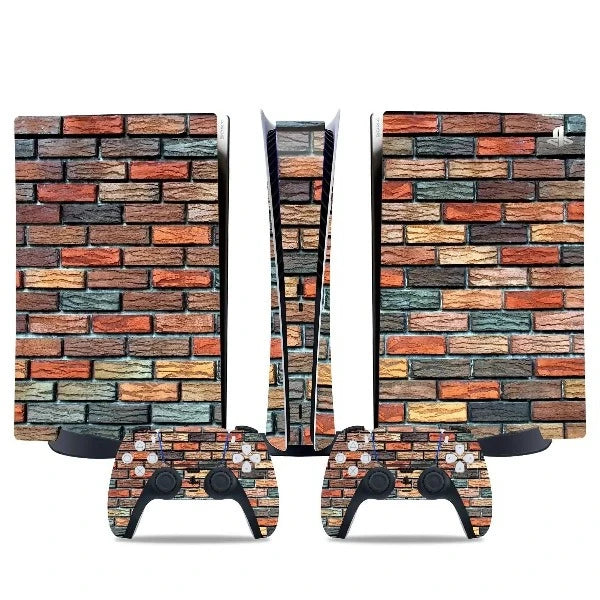 stickers ps5 mur de brique