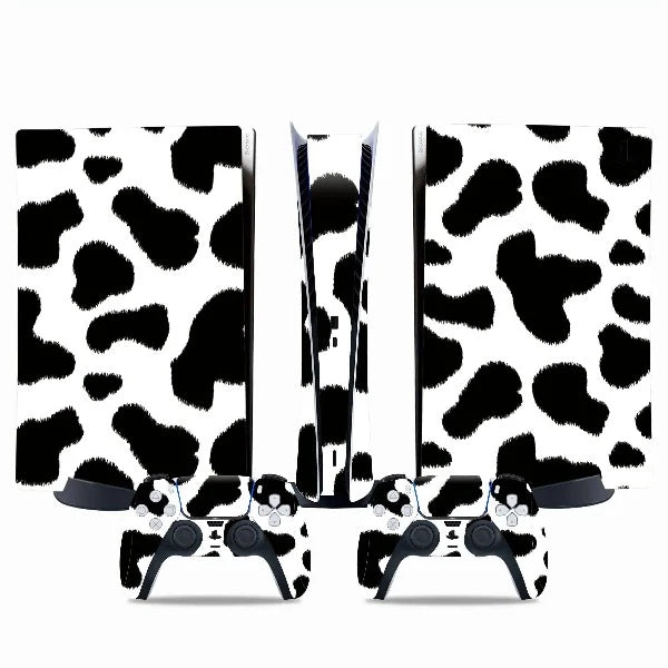 stickers ps5 peau de vache