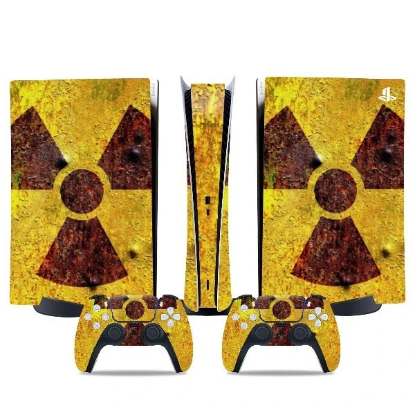 stickers ps5 radioactif