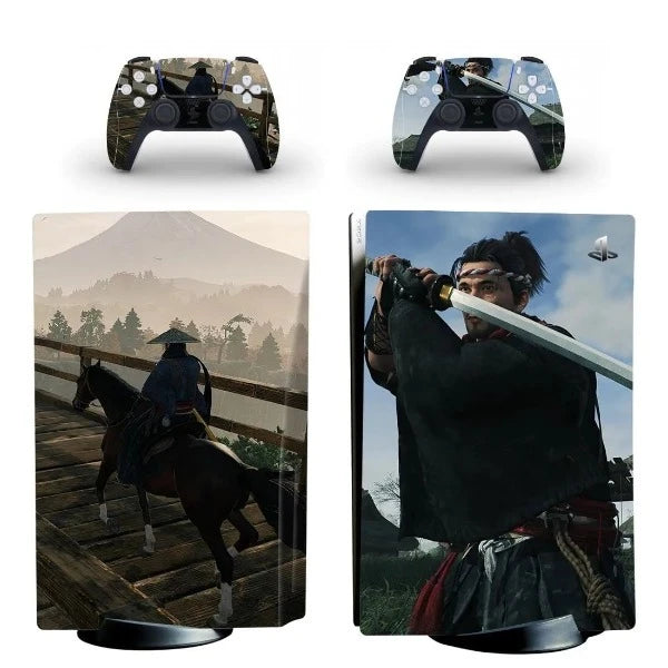 stickers ps5 samourai aventurier