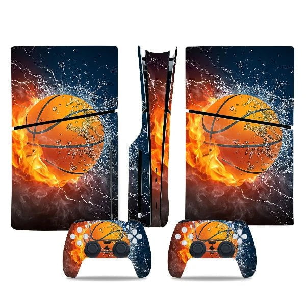 Stickers Ps5 Slim Ballon De Basket