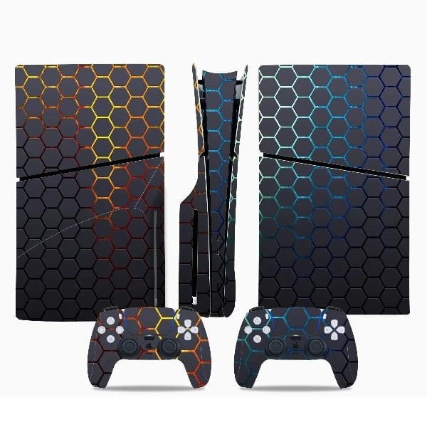 stickers ps5 slim camouflage réactif