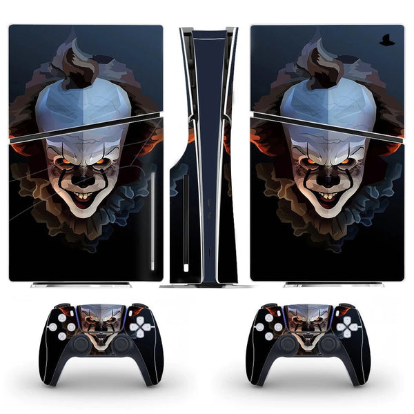 Stickers Ps5 Slim Clown Horreur