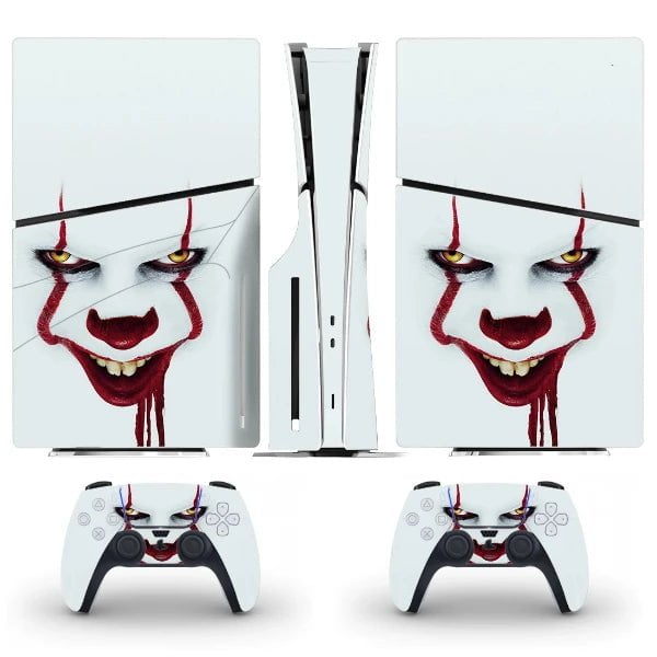 Stickers Ps5 Slim Clown Sanglant