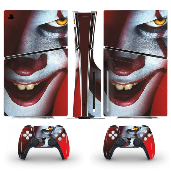 Stickers Ps5 Slim Clown Tueur