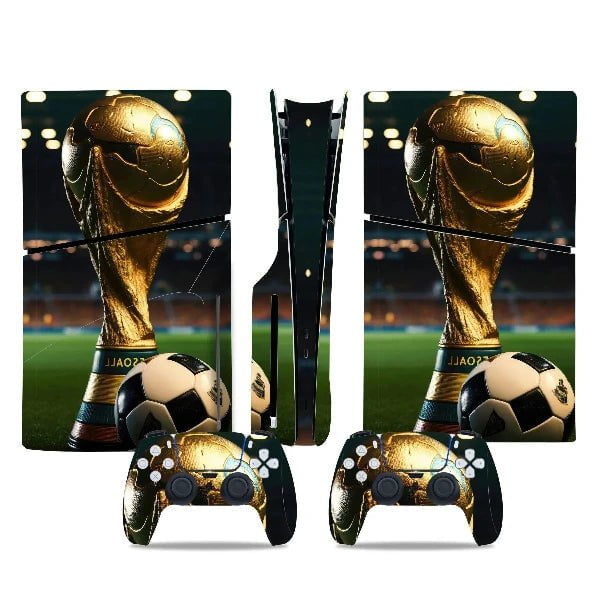Stickers Ps5 Slim Coupe Du Monde