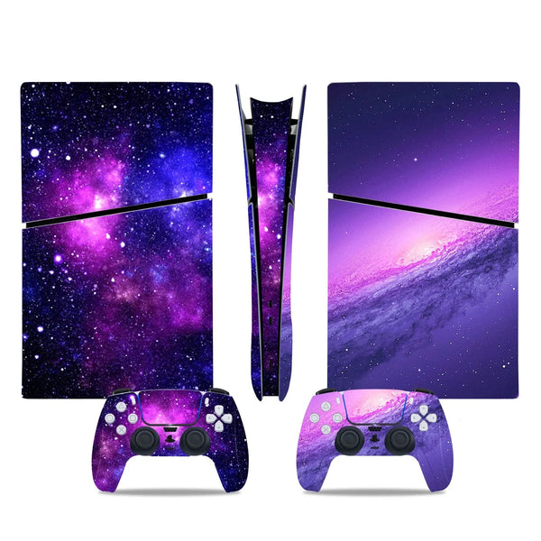 stickers ps5 slim galaxie