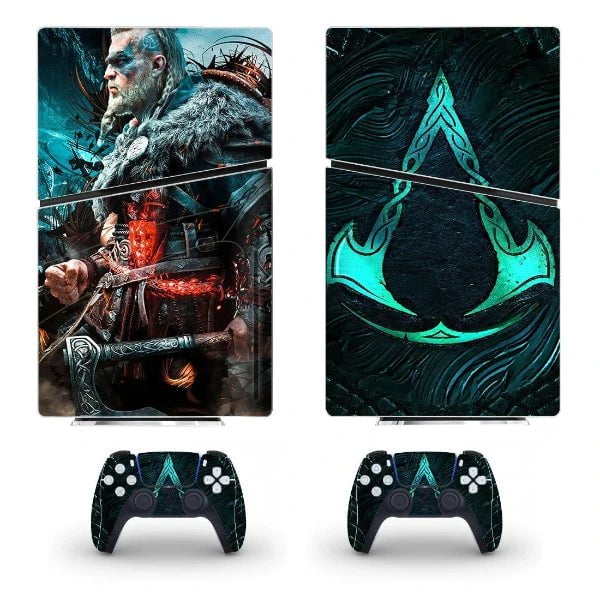 Stickers Ps5 Slim Guerrier Viking
