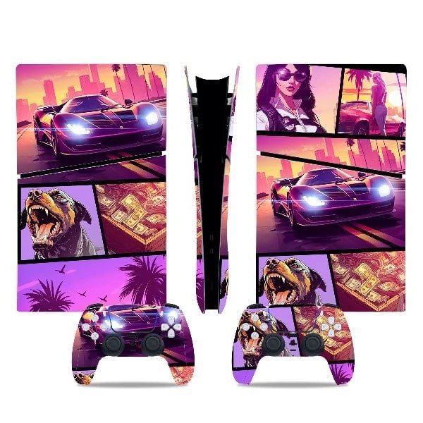 stickers ps5 slim los santos