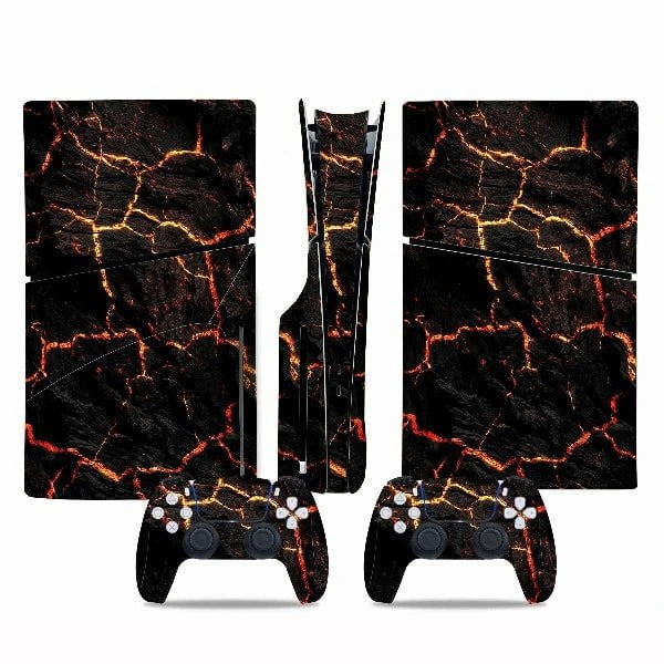 stickers ps5 slim magma