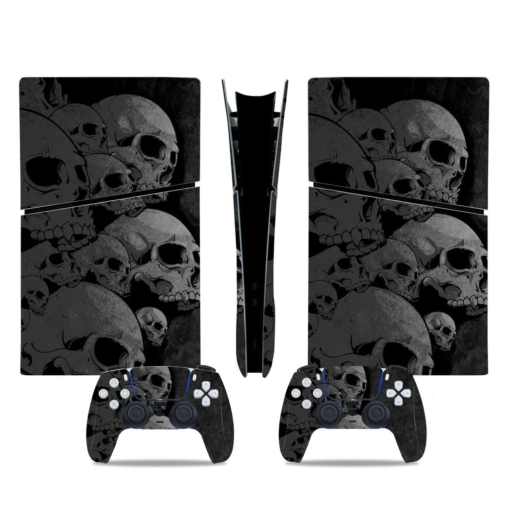 Stickers Ps5 Slim Tête De Mort