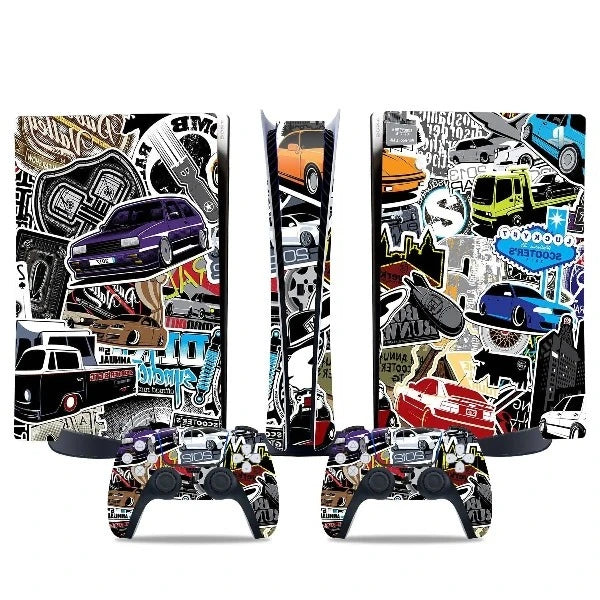 stickers ps5 sticker voiture