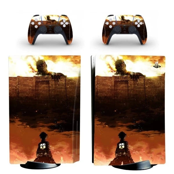 stickers ps5 titan géant