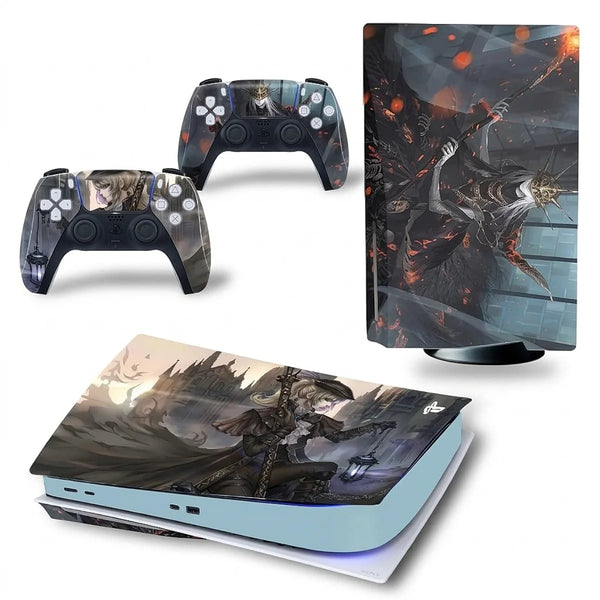 autocollant ps5 dark steampunk