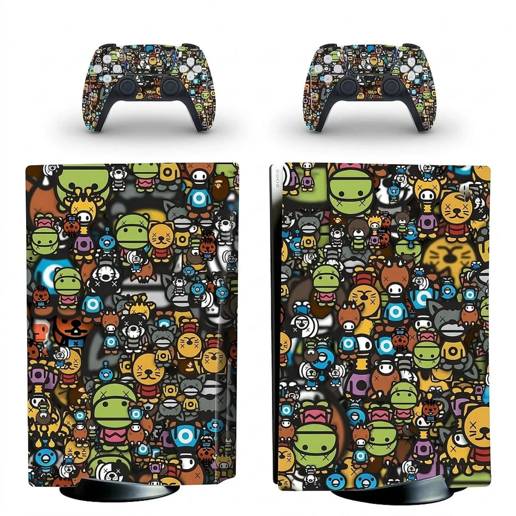 autocollant ps5 mini personnage