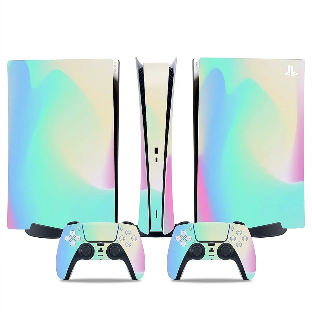 autocollant ps5 multicouleurs
