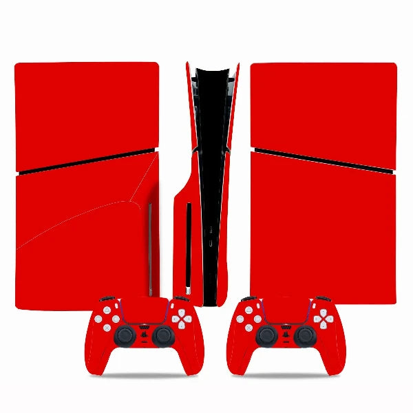 Stickers Ps5 Slim Rouge