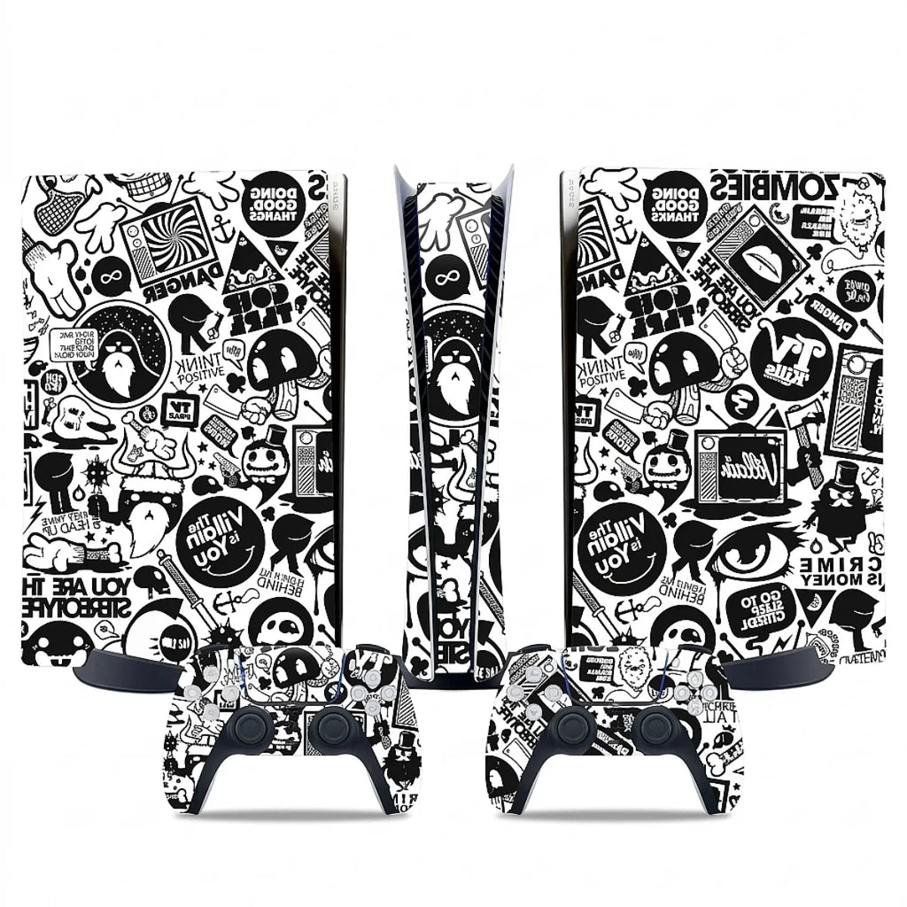 autocollant ps5 sticker rétro