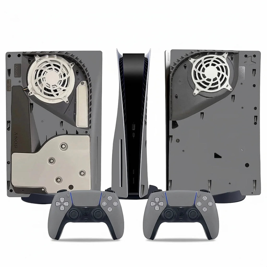 autocollant ps5 transparent