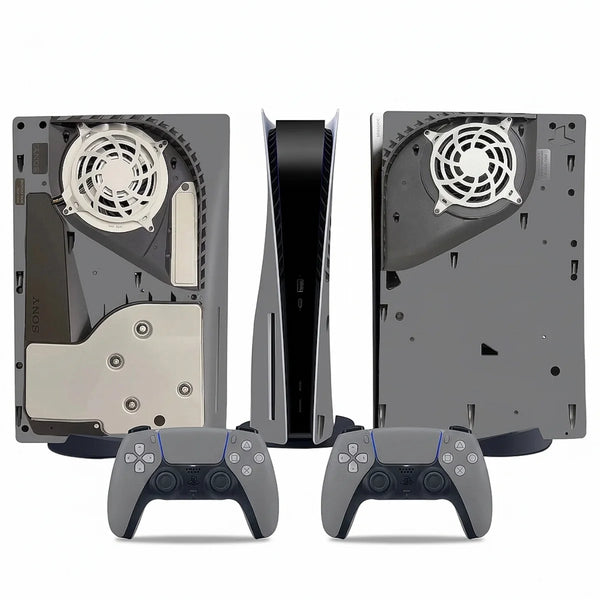 autocollant ps5 transparent