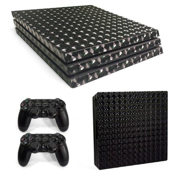 Autocollant Ps4 Pro Miroir Mosaïque