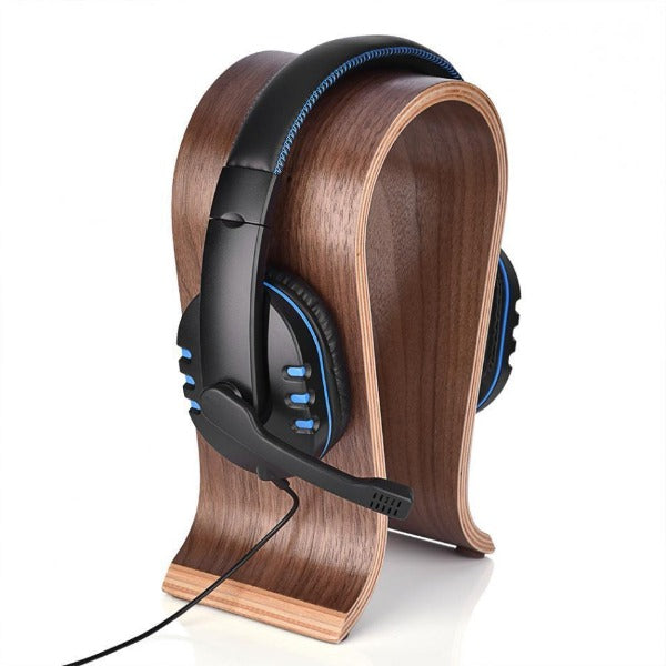 Porte Casque Gamer En Bois Naturel | HeadLife